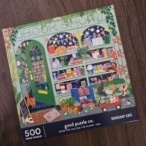 Bookshop Cats 500 Piece Puzzle